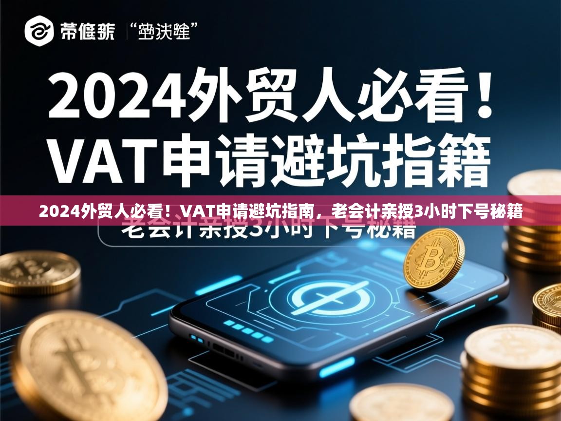 2024外贸人必看！VAT申请避坑指南，老会计亲授3小时下号秘籍