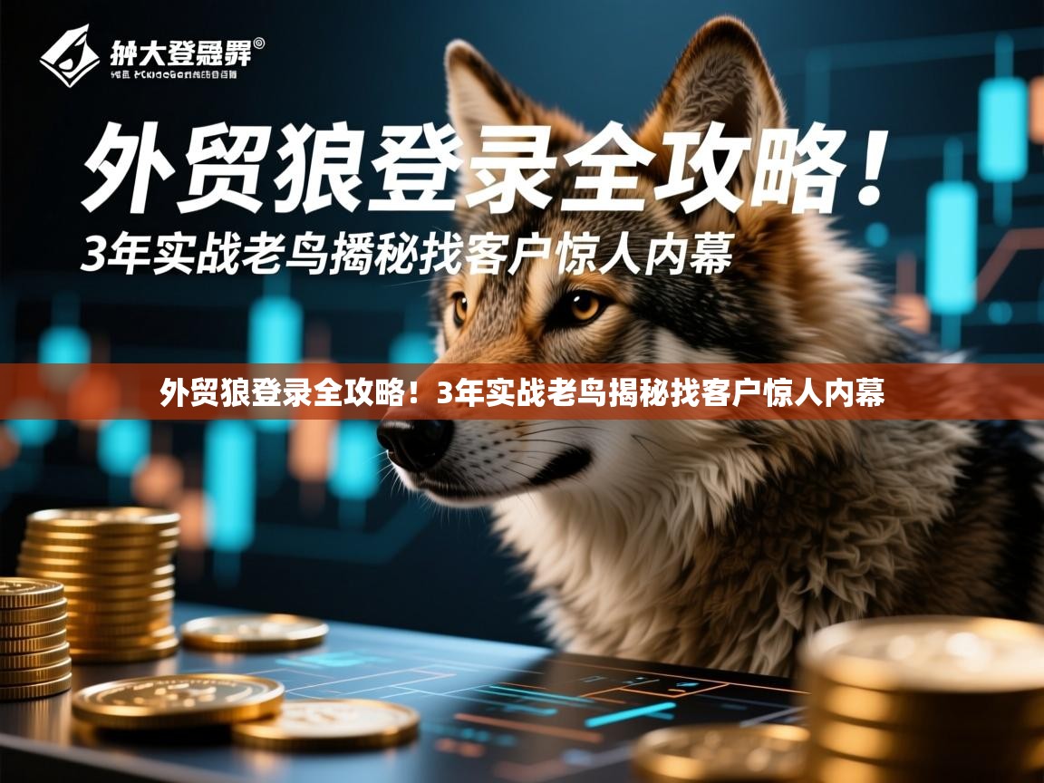 外贸狼登录全攻略！3年实战老鸟揭秘找客户惊人内幕