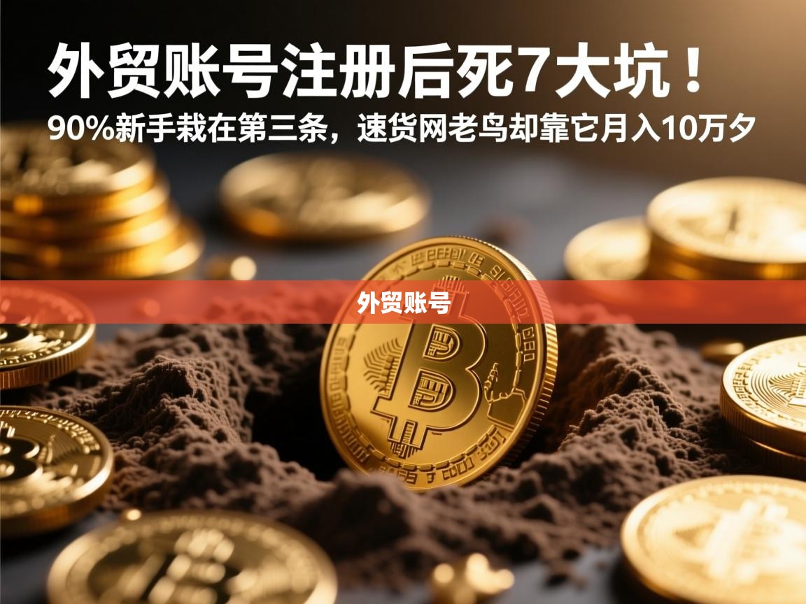 外贸账号注册后必死的7大坑！90%新手栽在第三条，速贸网老鸟却靠它月入10万刀