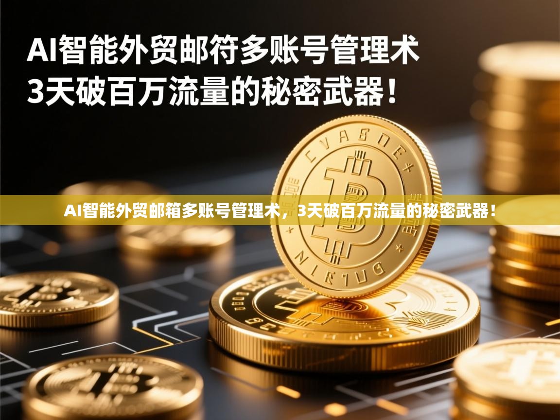 AI智能外贸邮箱多账号管理术，3天破百万流量的秘密武器！
