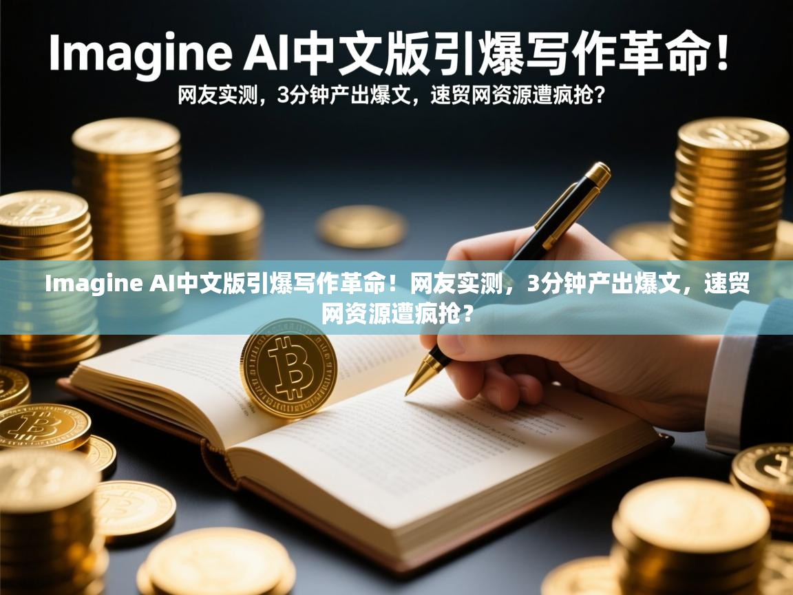 Imagine AI中文版引爆写作革命！网友实测，3分钟产出爆文，速贸网资源遭疯抢？
