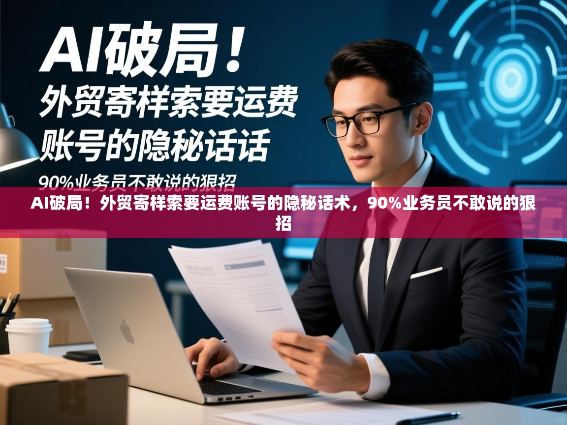 AI破局！外贸寄样索要运费账号的隐秘话术，90%业务员不敢说的狠招