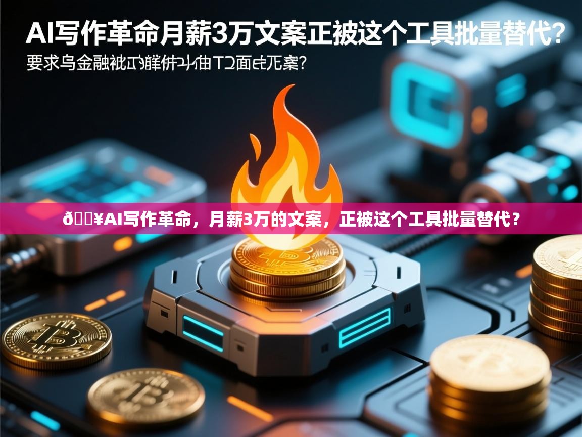 🔥AI写作革命，月薪3万的文案，正被这个工具批量替代？