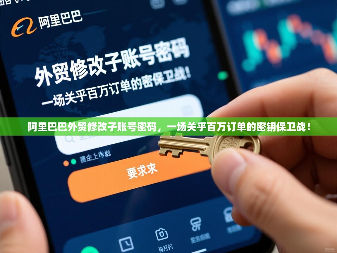 阿里巴巴外贸修改子账号密码，一场关乎百万订单的密钥保卫战！