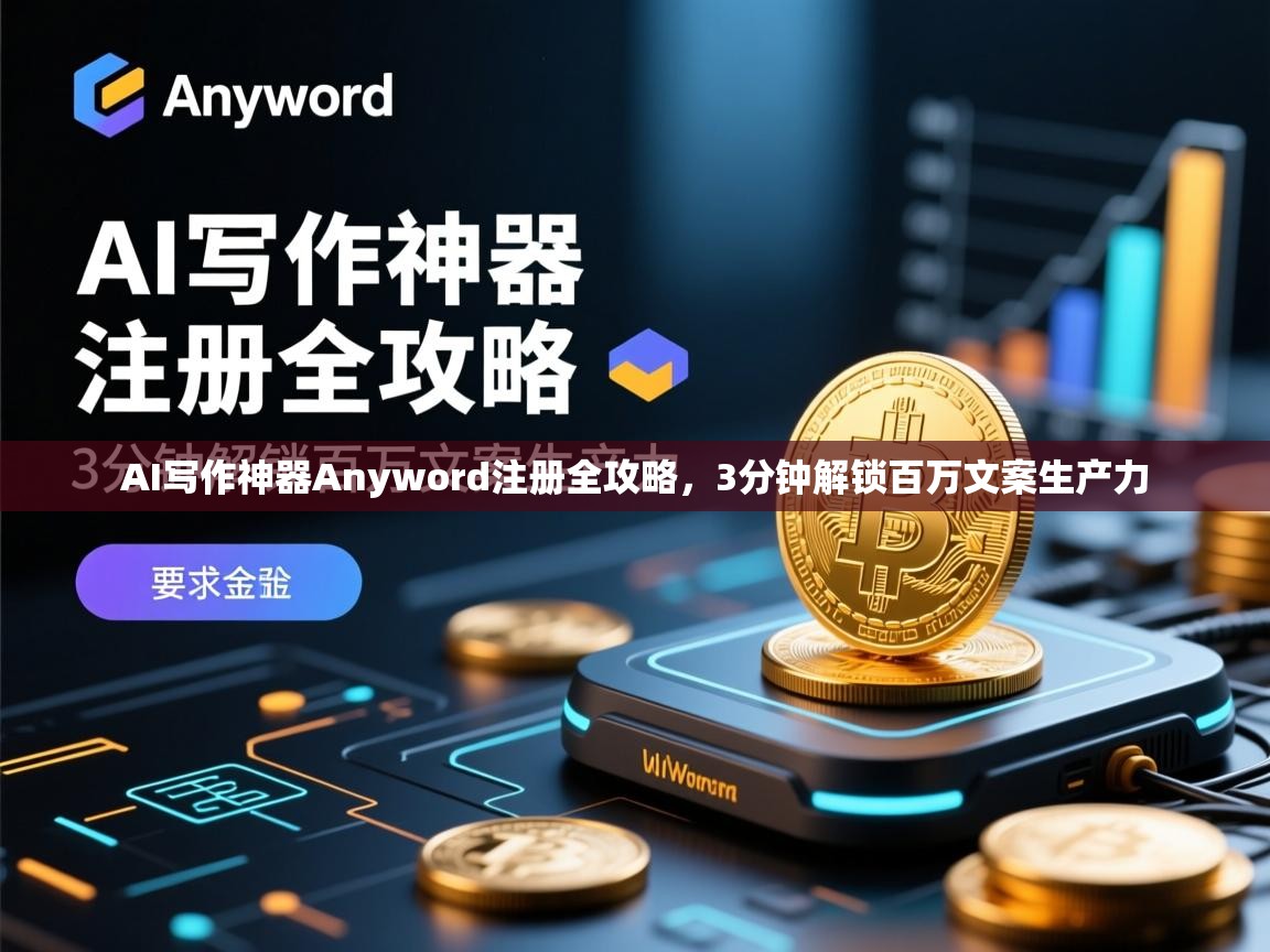 AI写作神器Anyword注册全攻略，3分钟解锁百万文案生产力