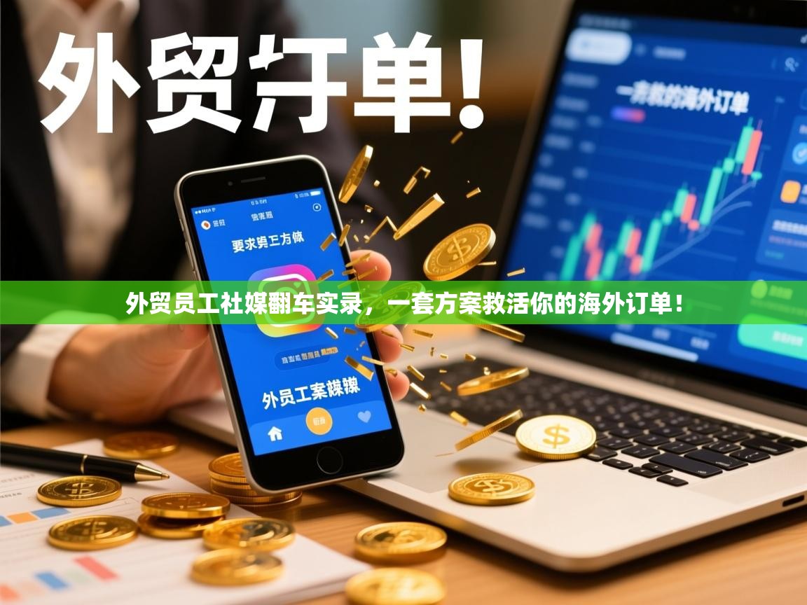 外贸员工社媒翻车实录，一套方案救活你的海外订单！