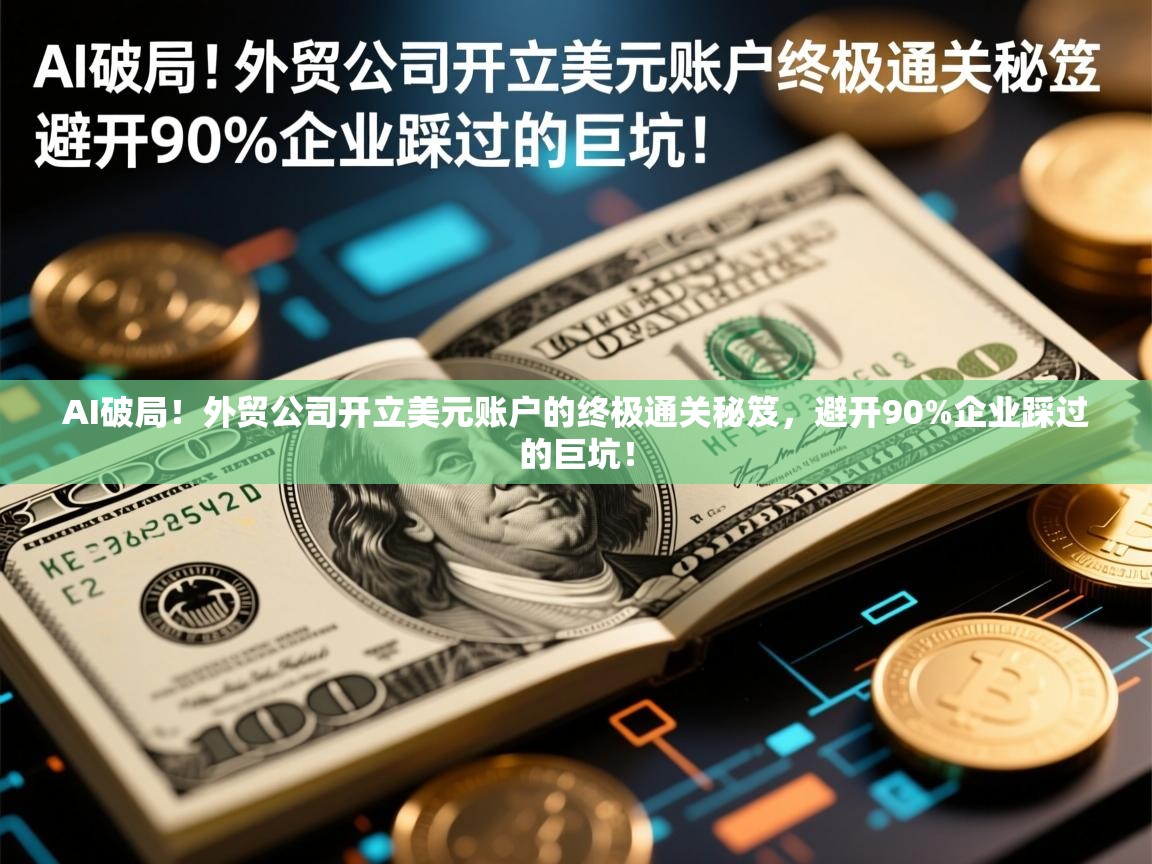 AI破局！外贸公司开立美元账户的终极通关秘笈，避开90%企业踩过的巨坑！