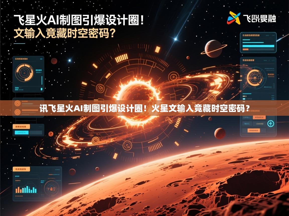 讯飞星火AI制图引爆设计圈!火星文输入竟藏时空密码?
