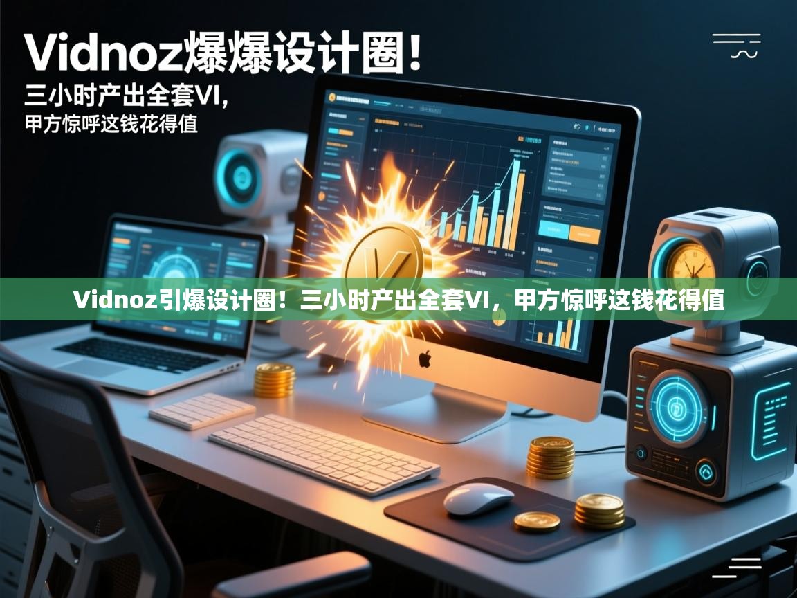 Vidnoz引爆设计圈！三小时产出全套VI，甲方惊呼这钱花得值