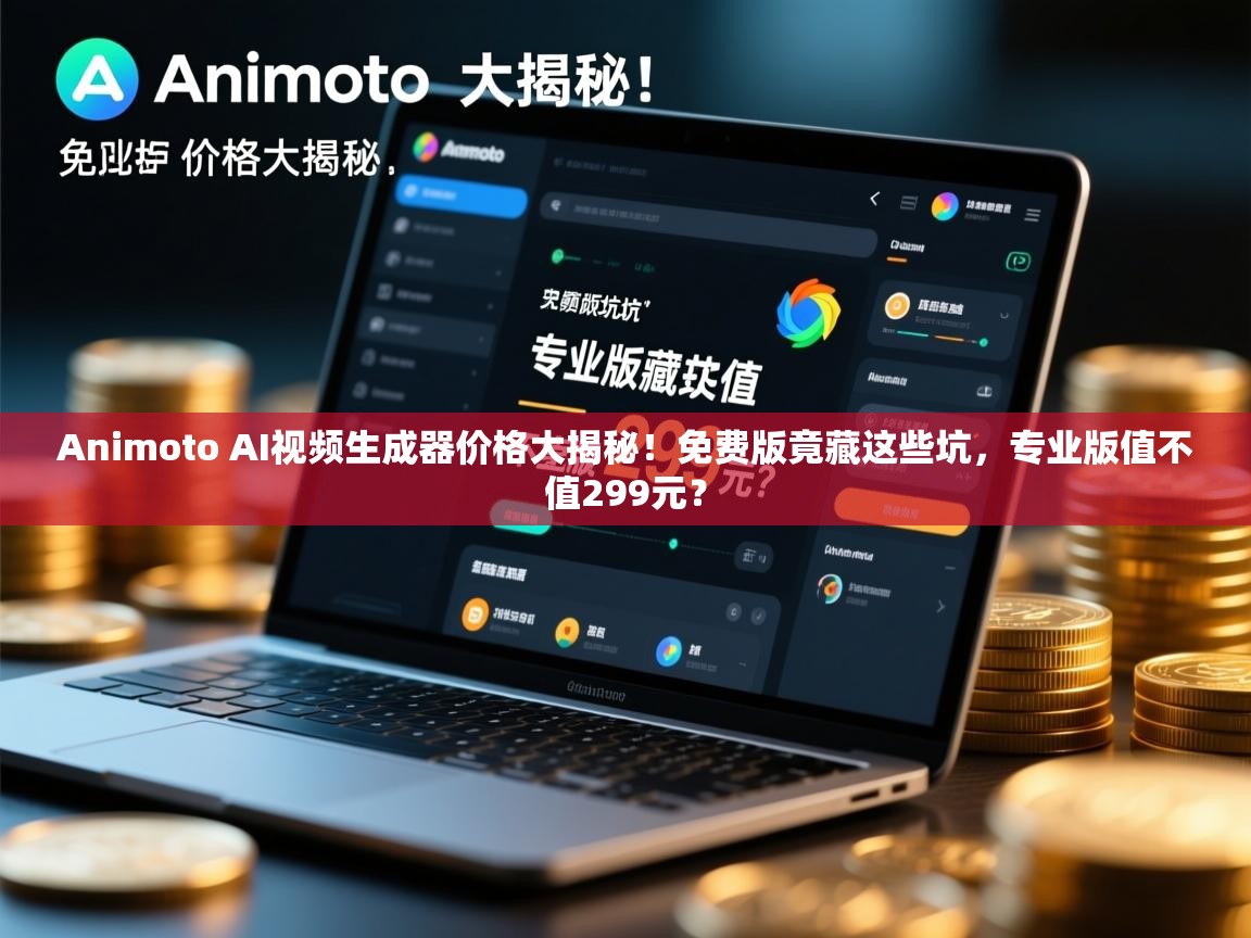 Animoto AI视频生成器价格大揭秘！免费版竟藏这些坑，专业版值不值299元？