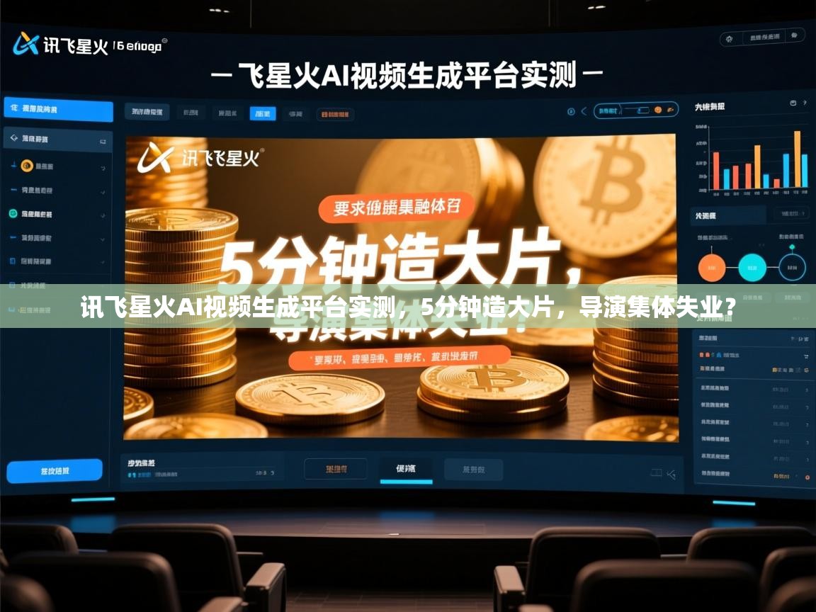 讯飞星火AI视频生成平台实测，5分钟造大片，导演集体失业？