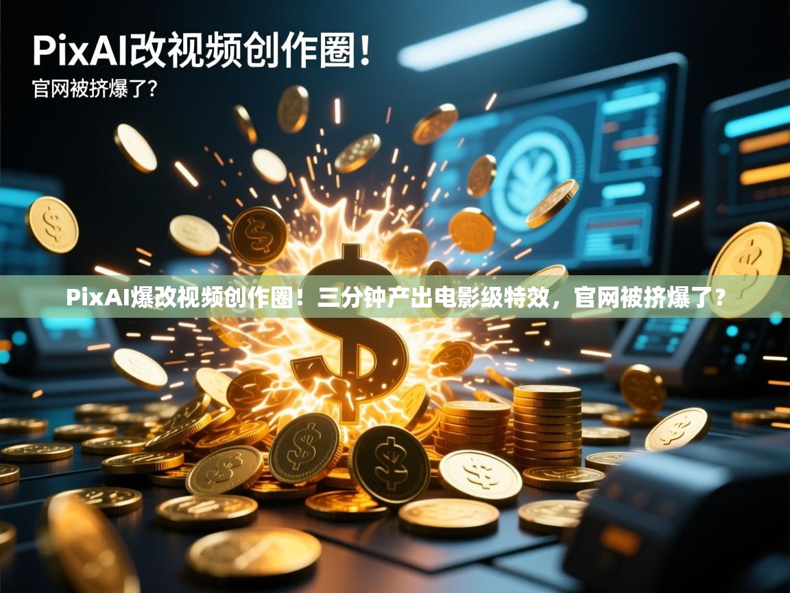 PixAI爆改视频创作圈！三分钟产出电影级特效，官网被挤爆了？