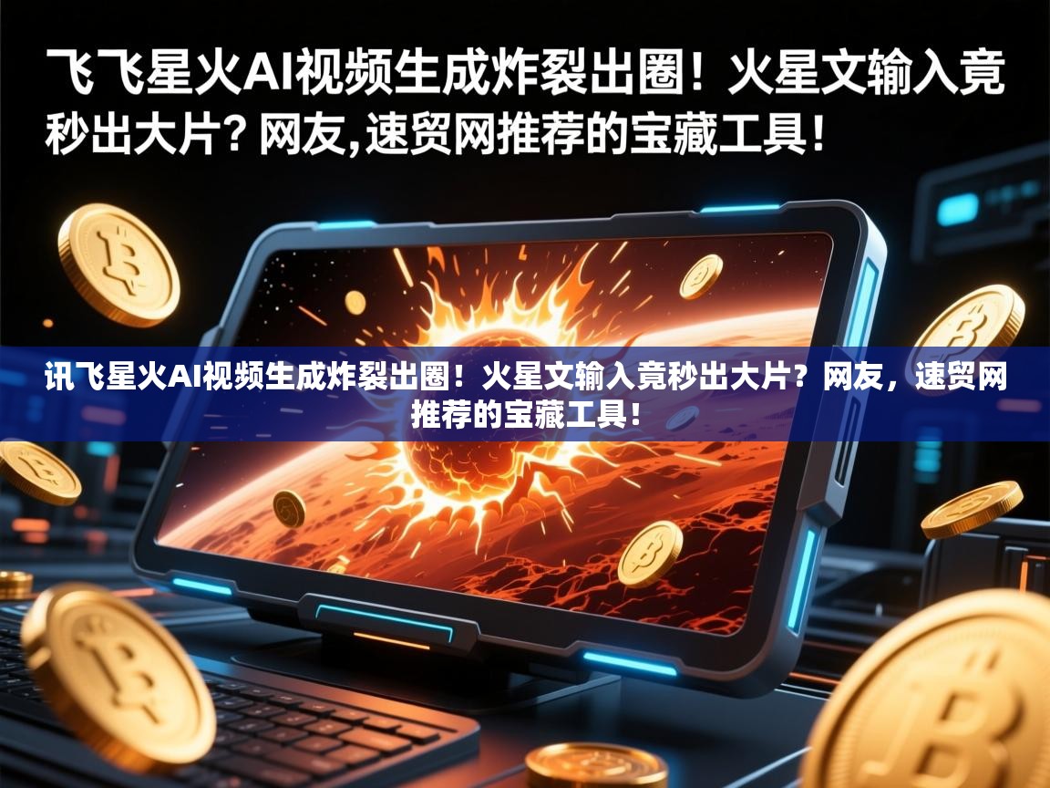 讯飞星火AI视频生成炸裂出圈!火星文输入竟秒出大片?网友,速贸网推荐的宝藏工具!