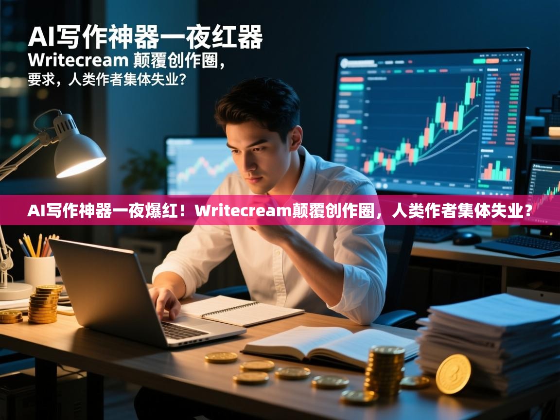AI写作神器一夜爆红！Writecream颠覆创作圈，人类作者集体失业？