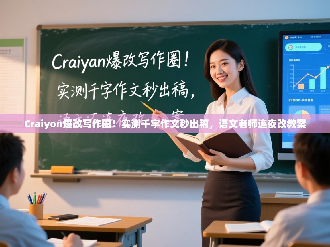 Craiyon爆改写作圈！实测千字作文秒出稿，语文老师连夜改教案