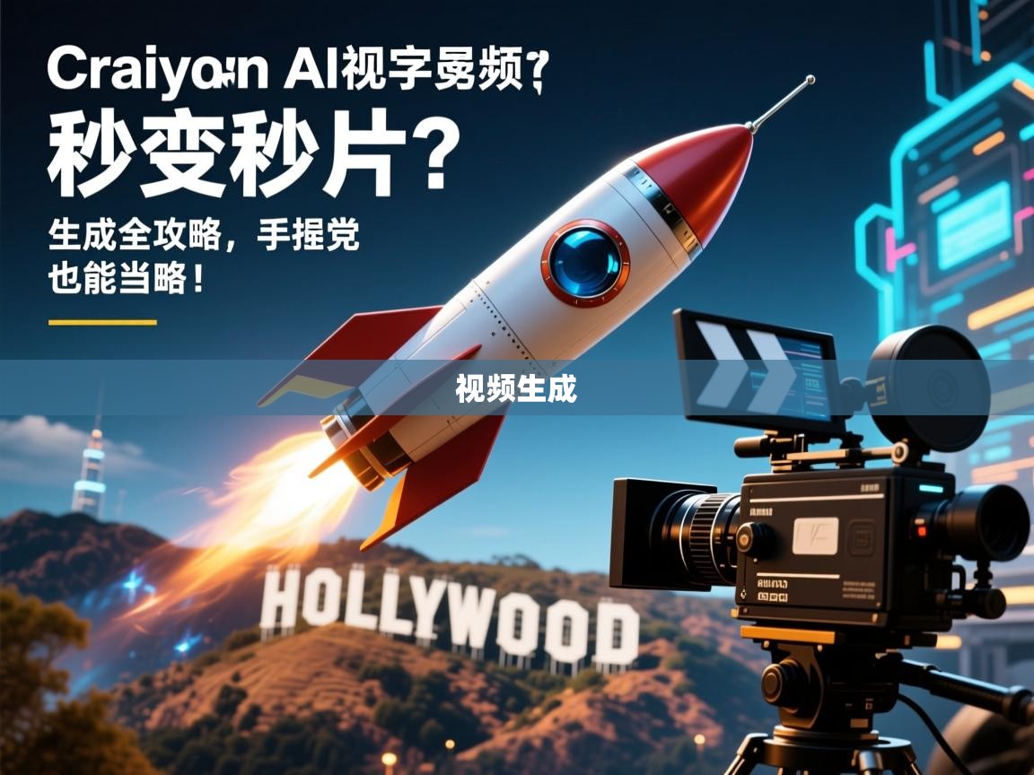 🚀文字秒变好莱坞大片?Craiyon AI视频生成全攻略,手残党也能当导演!