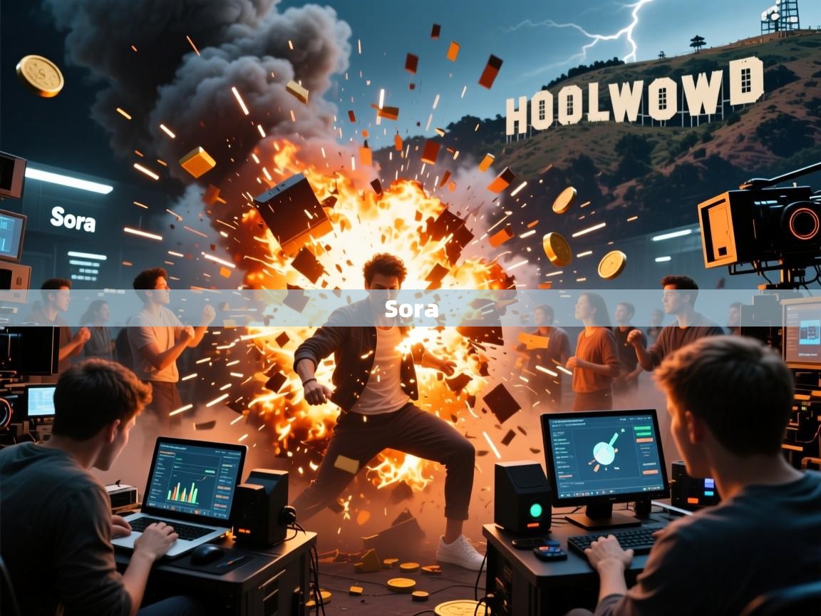 Sora炸裂上线！手残党3分钟生成好莱坞大片，影视圈集体失眠？