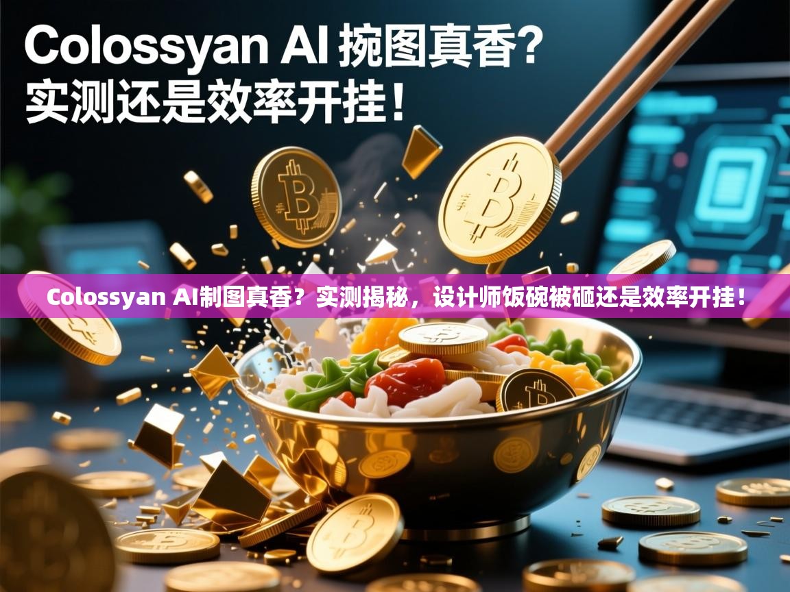 Colossyan AI制图真香？实测揭秘，设计师饭碗被砸还是效率开挂！