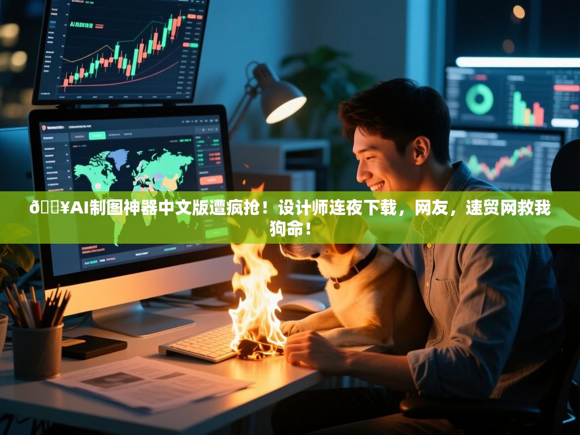 🔥AI制图神器中文版遭疯抢！设计师连夜下载，网友，速贸网救我狗命！