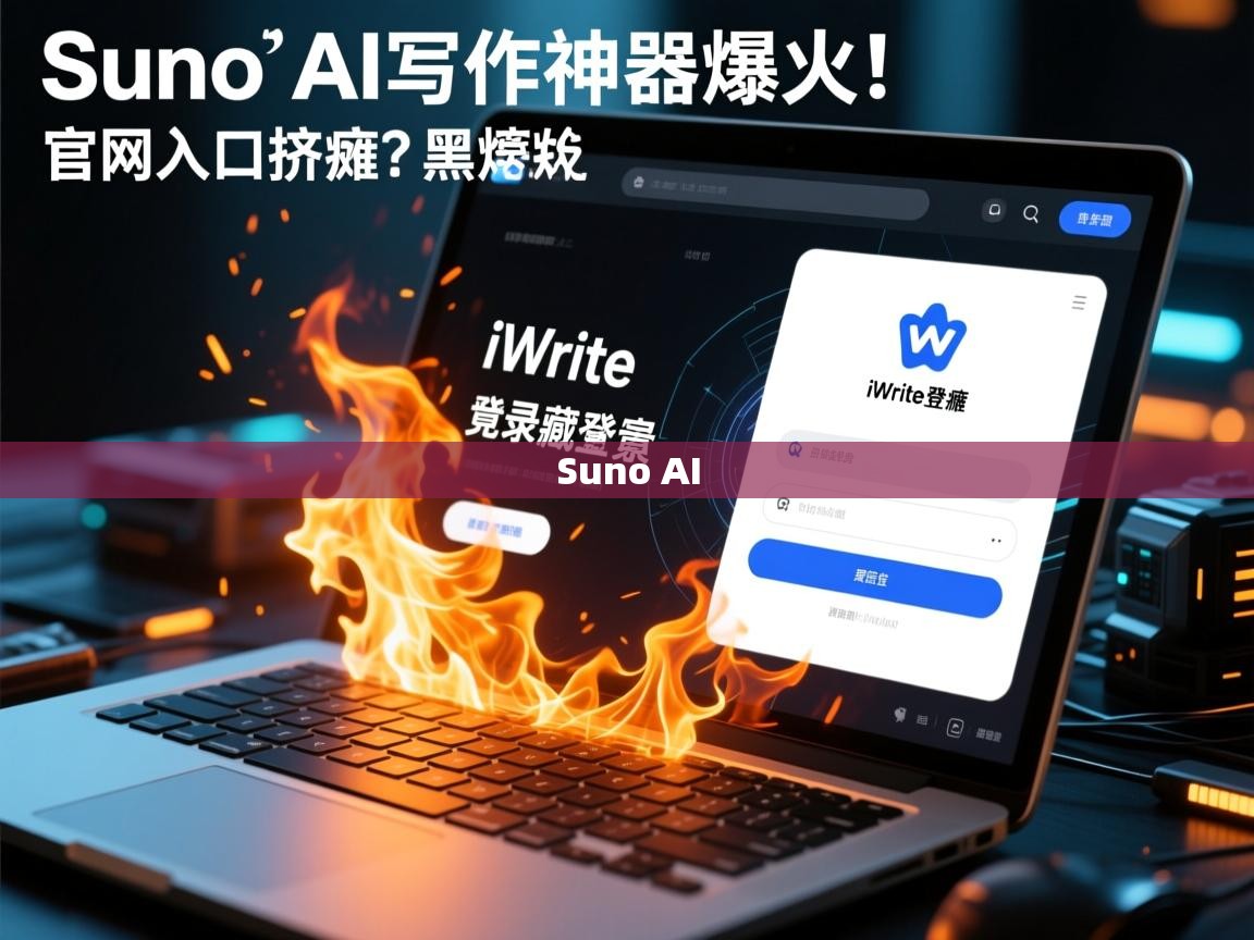 Suno AI写作神器爆火！官网入口挤瘫，iWrite登录竟藏这些黑科技？