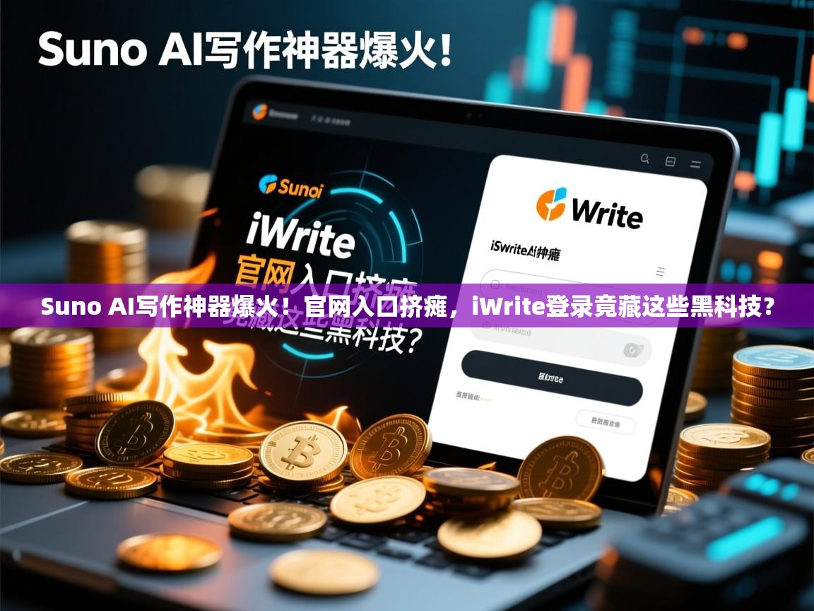 Suno AI写作神器爆火！官网入口挤瘫，iWrite登录竟藏这些黑科技？