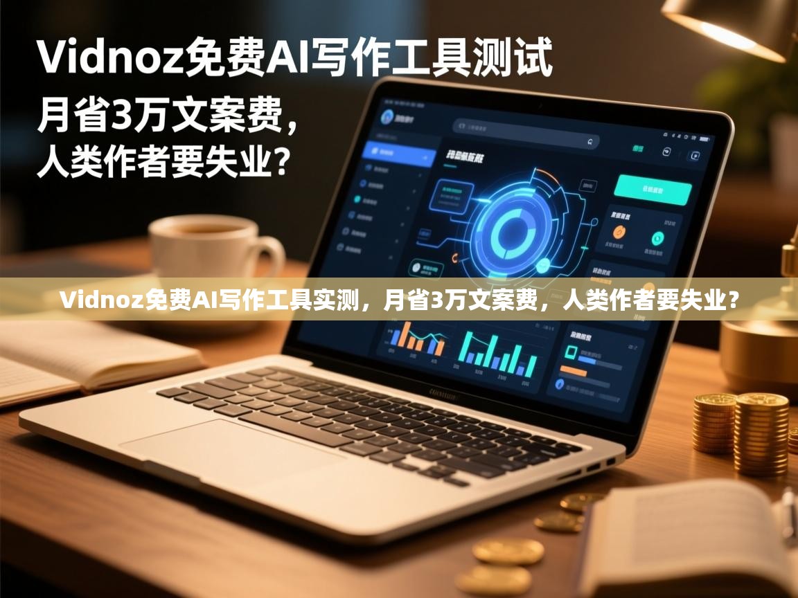 Vidnoz免费AI写作工具实测，月省3万文案费，人类作者要失业？