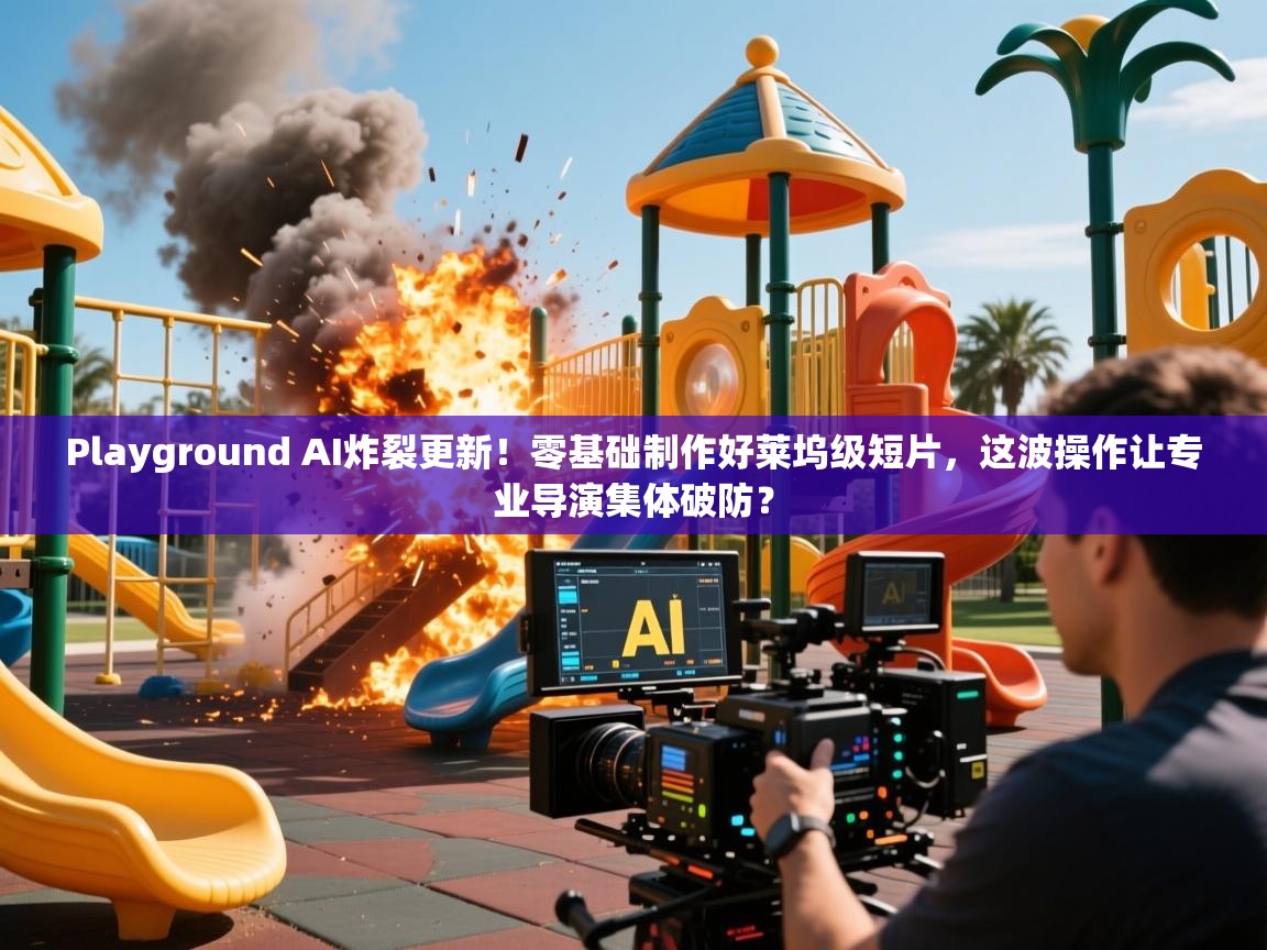 Playground AI炸裂更新！零基础制作好莱坞级短片，这波操作让专业导演集体破防？