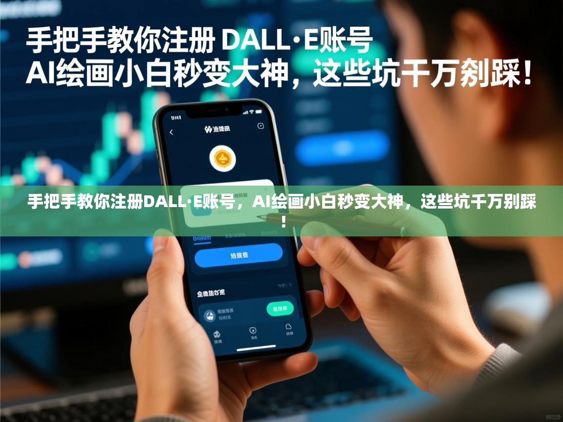 手把手教你注册DALL·E账号，AI绘画小白秒变大神，这些坑千万别踩！