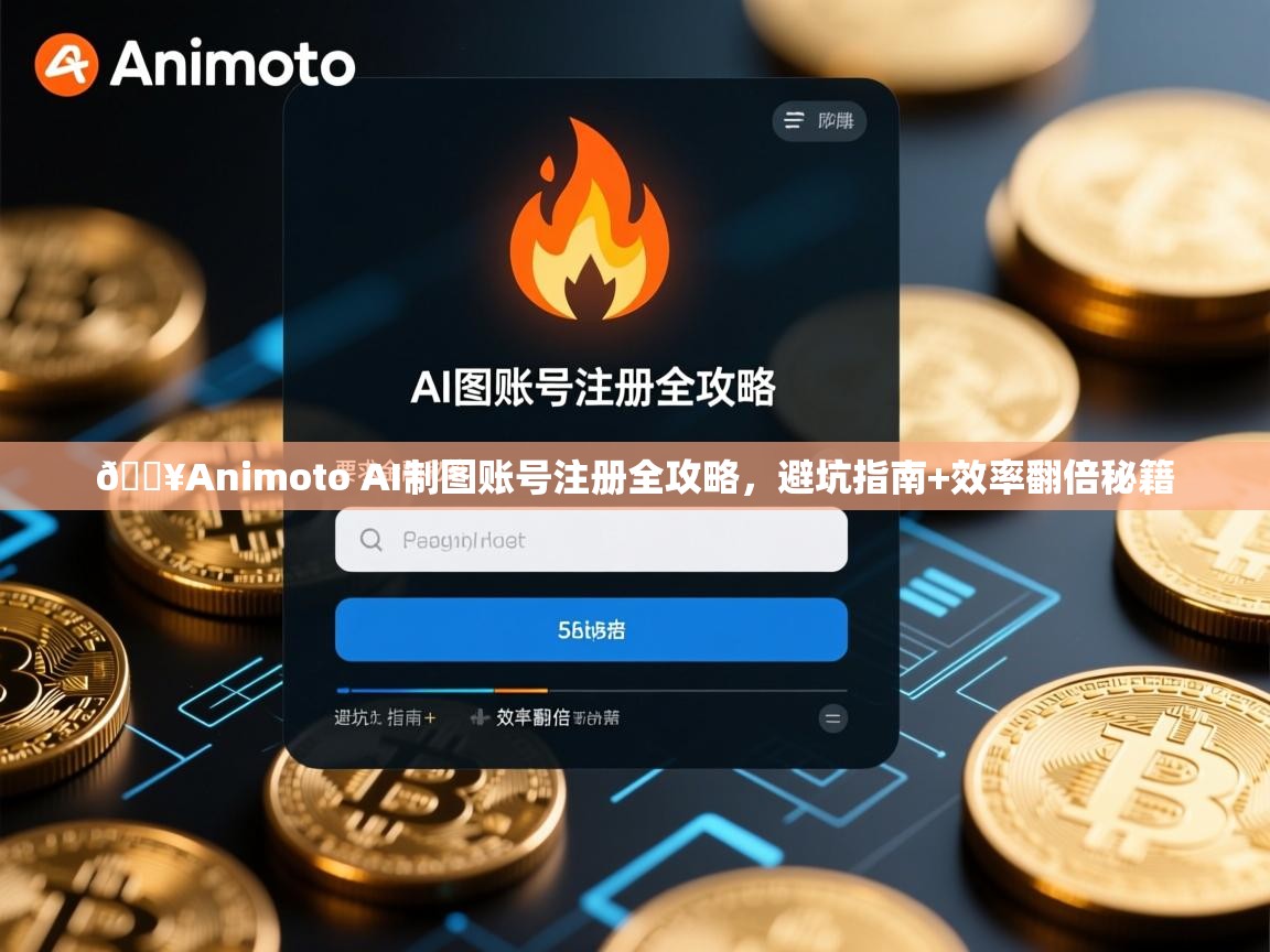 🔥Animoto AI制图账号注册全攻略，避坑指南+效率翻倍秘籍