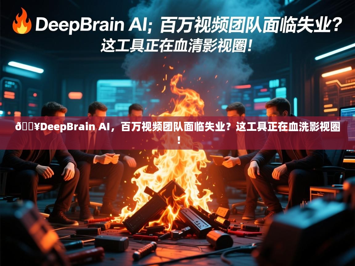 🔥DeepBrain AI，百万视频团队面临失业？这工具正在血洗影视圈！