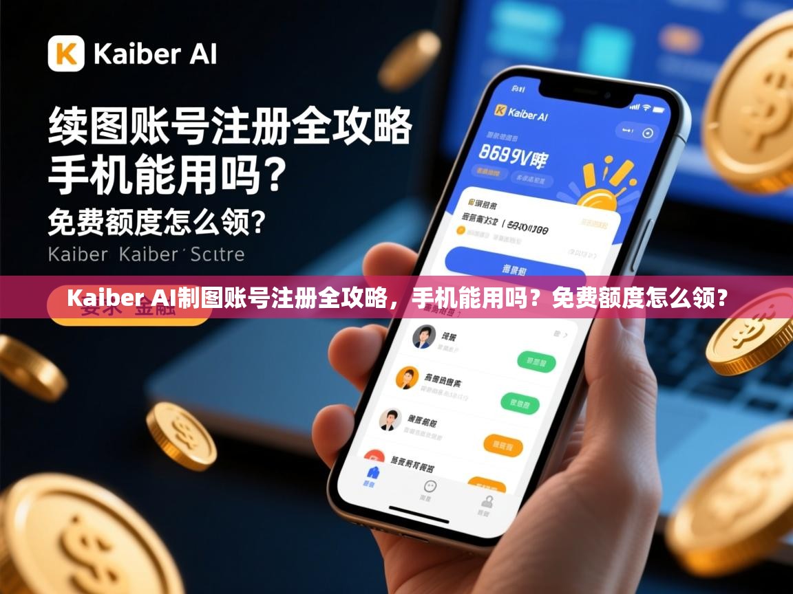 Kaiber AI制图账号注册全攻略，手机能用吗？免费额度怎么领？