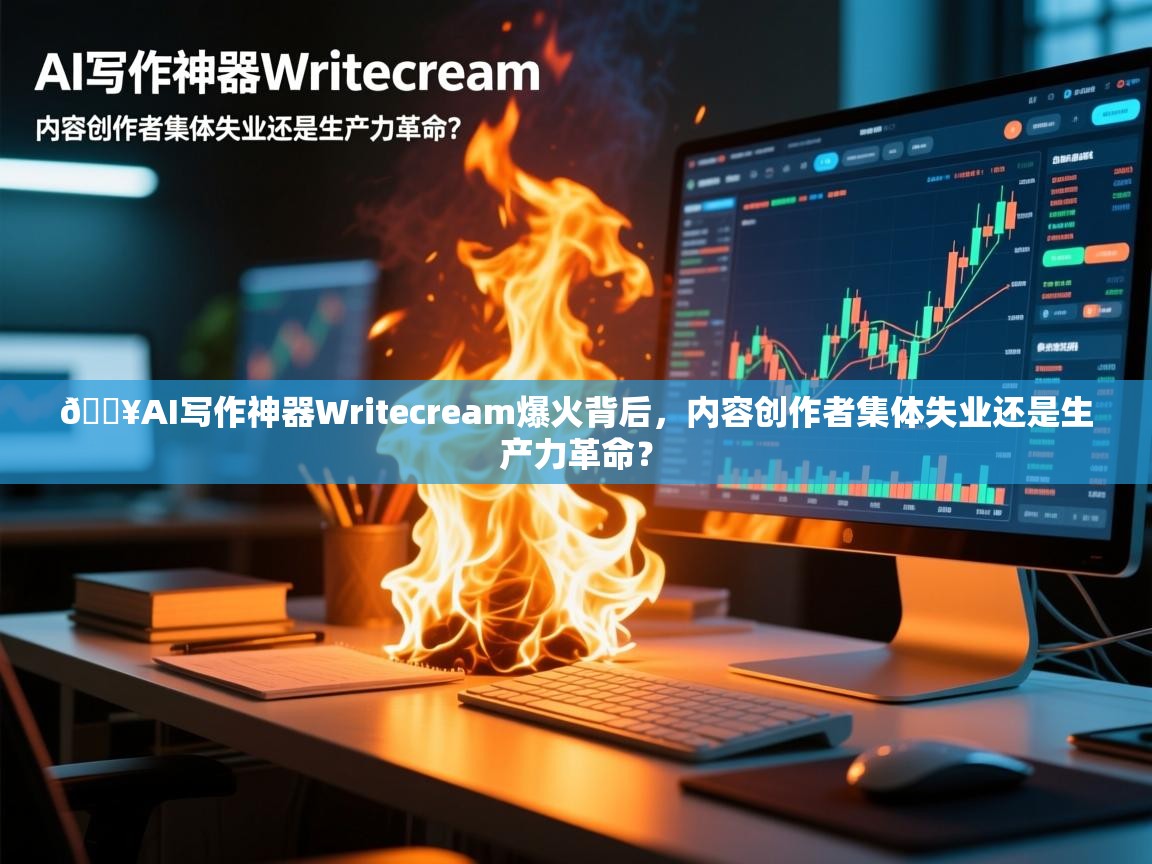 🔥AI写作神器Writecream爆火背后，内容创作者集体失业还是生产力革命？