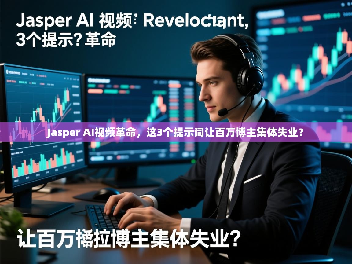 Jasper AI视频革命，这3个提示词让百万博主集体失业？