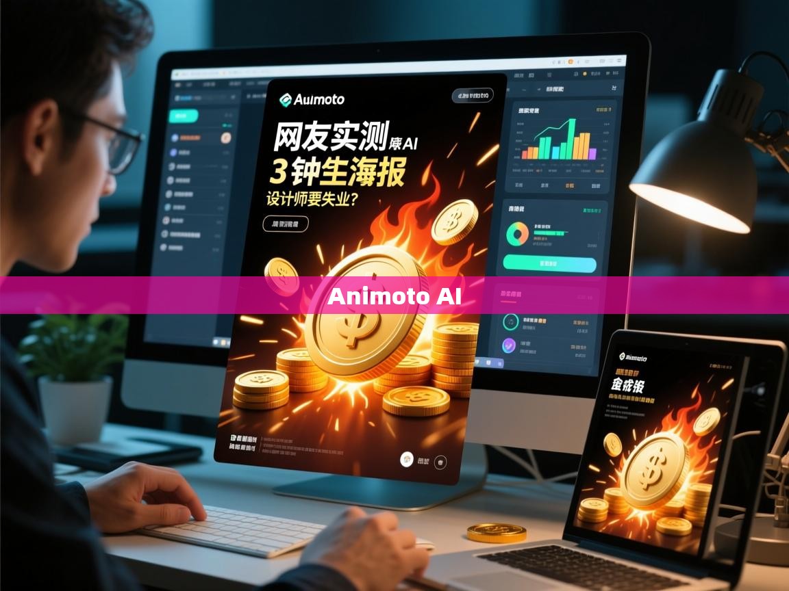 Animoto AI制图爆火！网友实测，3分钟生成商业级海报，设计师要失业？