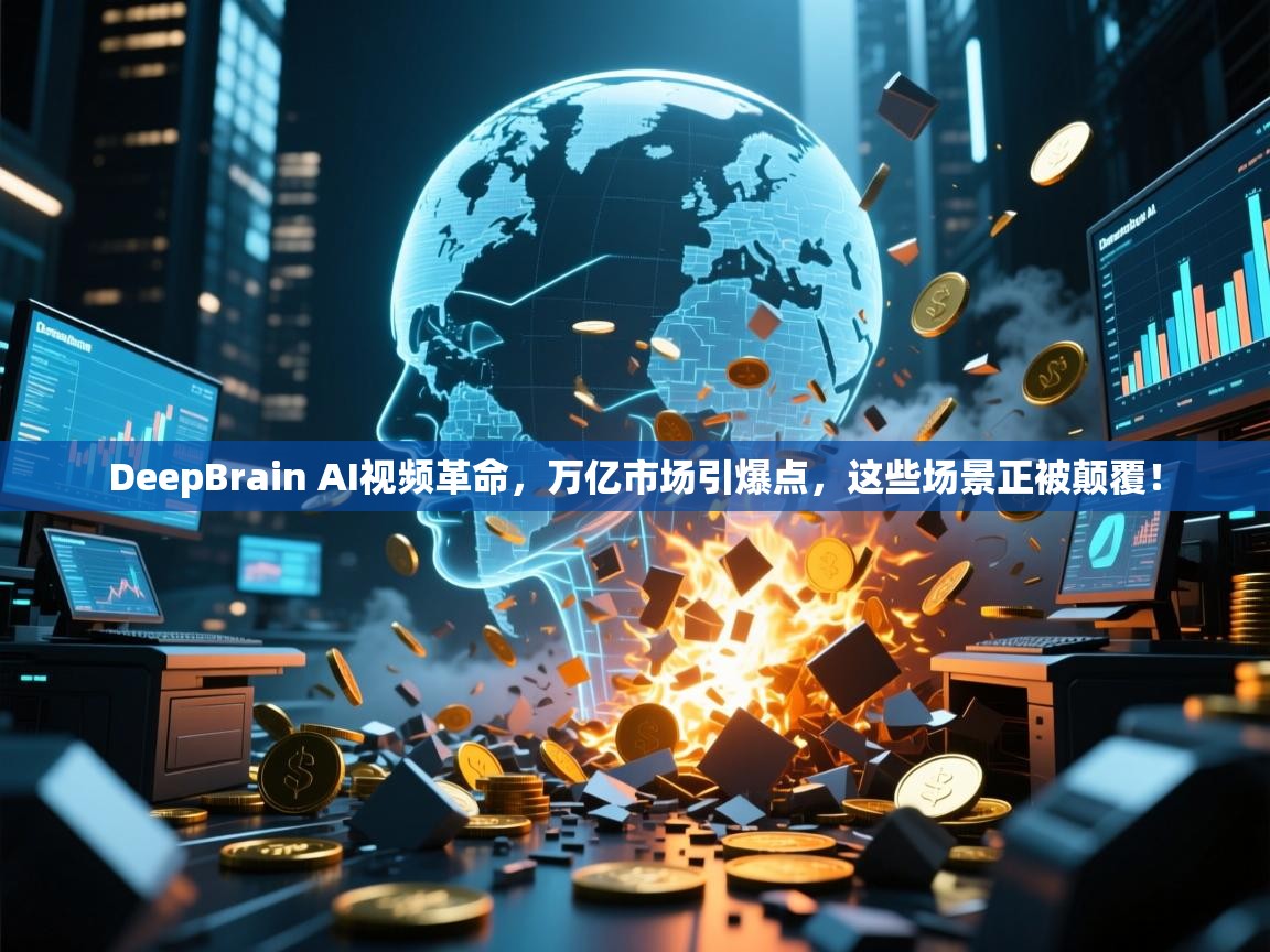 DeepBrain AI视频革命，万亿市场引爆点，这些场景正被颠覆！