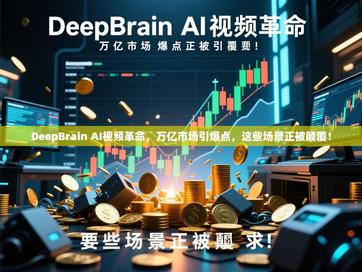 DeepBrain AI视频革命,万亿市场引爆点,这些场景正被颠覆!