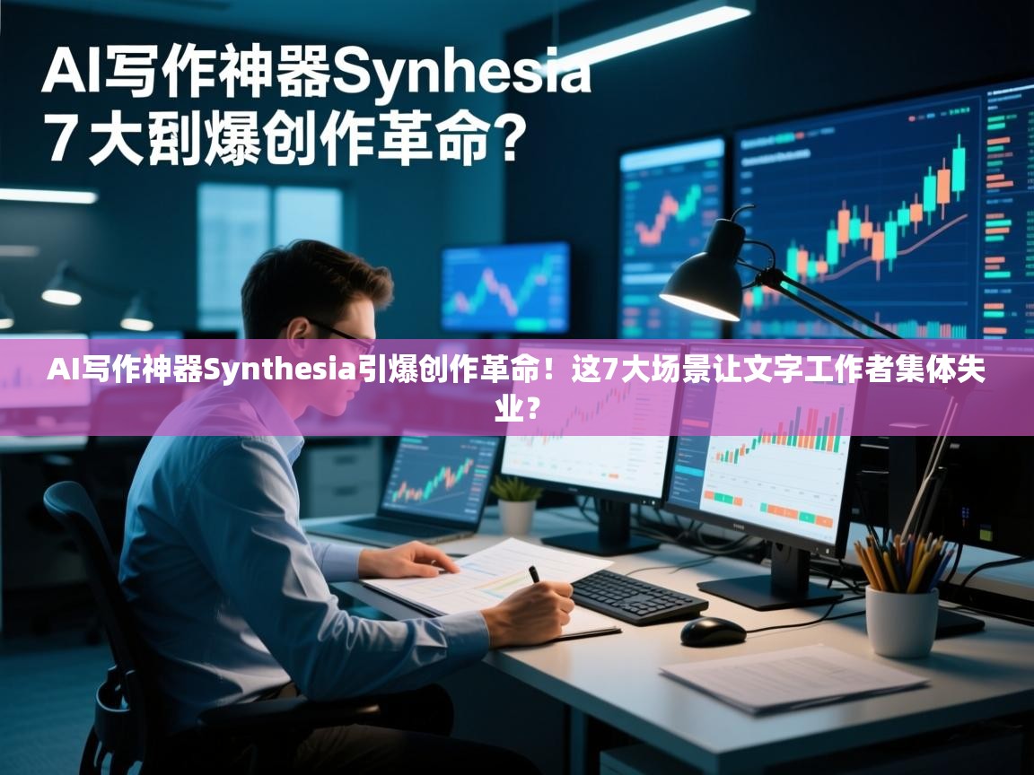 AI写作神器Synthesia引爆创作革命！这7大场景让文字工作者集体失业？