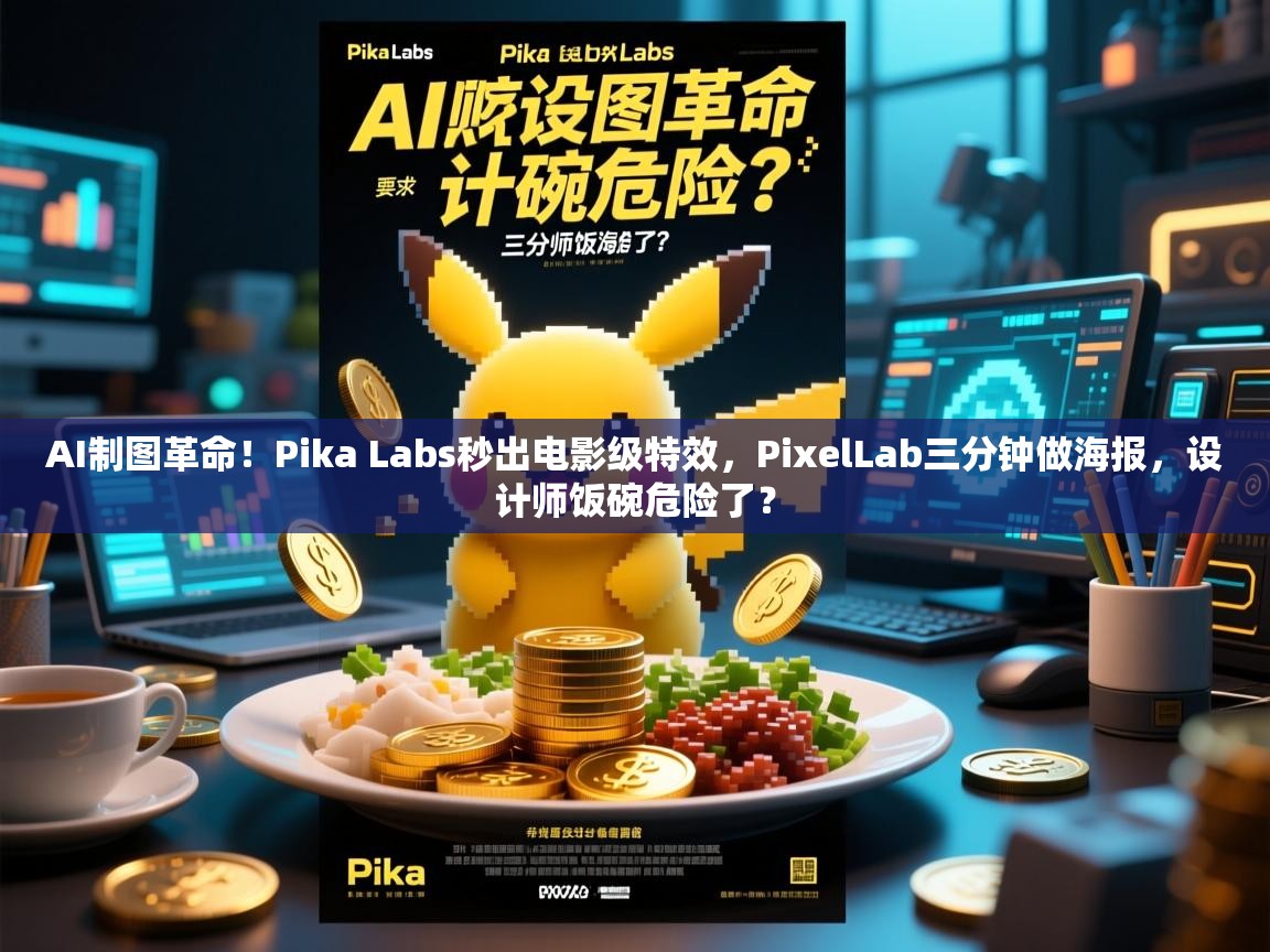 AI制图革命！Pika Labs秒出电影级特效，PixelLab三分钟做海报，设计师饭碗危险了？