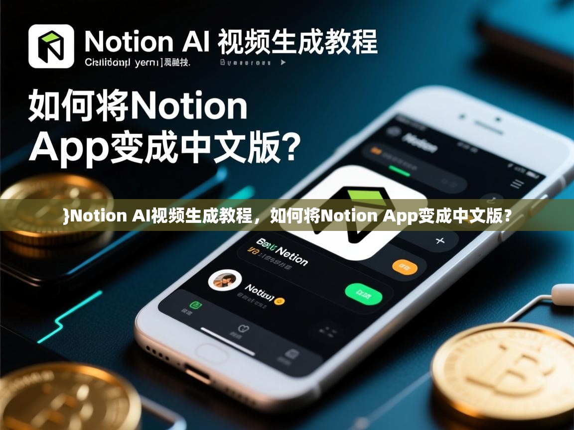 }Notion AI视频生成教程，如何将Notion App变成中文版？