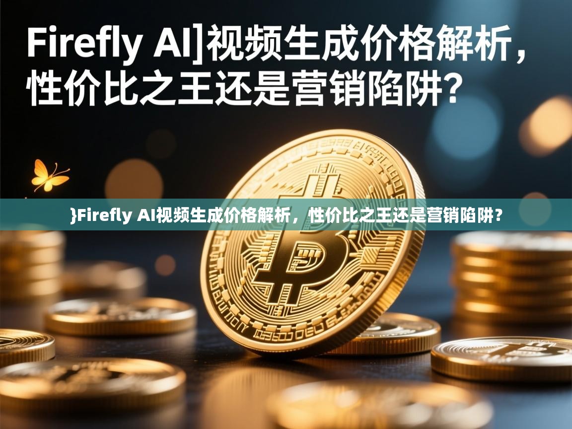 }Firefly AI视频生成价格解析，性价比之王还是营销陷阱？